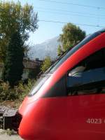 Detail des 4023 001 im August 07 in Bad Reichenhall (Bayern) ...