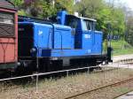 Lok 6 mit Namen Rose der ESG auf gro�er Fahrt: ...