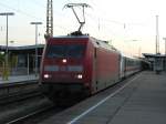 BR 101 087-5 steht am 14.05.08 um 05:50 mit dem ...