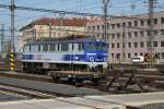 PKP EU07 446 abgestellt auf dem Prager Hauptbahnhof.03.05.09.  ...