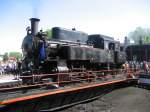 423.041 auf der Drehscheibe am 02.05.2009 in Wolsztyn.  ...