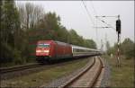 Schiebelok des IC 2116 ...  Florian B�ttcher 07.05.2009