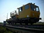 Auf Kontrollfahrt zwischen Bergen/R�gen und Samtens am 29.April 2009.  ...