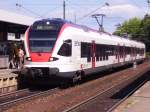 Soeben hat die RB nach Engen im Bahnhof Radolfzell am ...