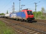482 042-9 f�hrt mit ...  Felix H�hne 09.05.2009