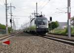 1116 142 als CAT (City Airport Train) auf dem Weg ...