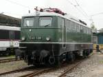 150 Jahre Eisenbahn in Luxemburg. E40 128 war ebenfalls ausgestellt. ...