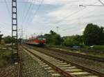 Ein 420er zischt ab in Richtung Stuttgart.  ...