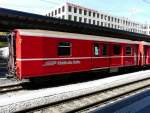 RhB - Gep�ckwagen D 4223 im Bahnhof von Chur ...