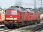 DB Railion 232 358 durchf�hrt mit zwei weiteren 232 den ...