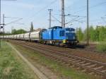 Am 16.04. 09 f�hrt Press 204 031-1 durch Lehrte an Gleis ...