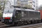 Die ES 64 F4-991 in K�ln West am 09,04,09  ...