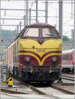 Ein St�ck luxemburgische Eisenbahngeschichte fotografiert am 09.05.09 w�hrend des Festes ...