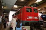 Ebenfalls in der Lokhalle des Rbf Seelze stand am 09.05.09 ...