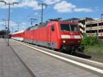 120 104-5 f�hrt mit ...  Felix H�hne 13.05.2009
