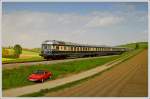 VT 5145.(5-teilig) als R 16003 bei der Rückfahrt vom zweiten ... VT 5145.(5-teilig) als R 16003 bei der Rückfahrt vom zweiten ...