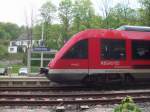 Gr�fenbergbahn, Zug in Gr�fenberg.26.04.09   ...