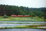 Blick auf eine Situation an der ehemaligen Streckenverl�ngerung von Selb ...