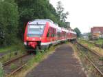 br-648-lint-41-db 648 002-4/648 502-3 und 648 006/648 506 mit RB 19714 Kiel-Flensburg auf Bahnhof S�derbrarup am 24-6-2007 (“Kieler Woche”).