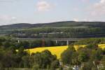 Brucken und Kreuzungsbauwerke Das neue Fl�hatalviadukt am 08.05.09. 