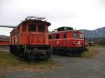 31.10.2003, 1245.533 und 1110.526 im Freigel�nde der Zugf�rderungsstelle Saalfelden  ...