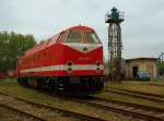 DR 229 199-5 im Bw Weimar; 10.05.2009  ...