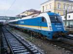 Am 5. Dezember 2008 stand im Regensburger Hbf die 183-004 ...