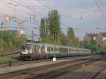 1116 264-1 Euromotion am EC 84, aufgenommen am Heimeranplatz  ...