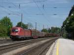 182 003-4 mit �bergabezug ...  Tobi 16.05.2009