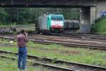 Der Seehund 2819 fuhr in Aachen West ein, als die ...