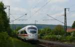 ICE 27 nach Wien Westbhf. aus Dortmund kurz vor Regensburg-Pr�fening, ...