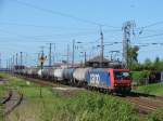 Re 482 009 bei ...  Hannes Gerloff 17.05.2009