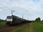 ES 64 F4-028 der CTL legt sich am 15.05.09 mit ...