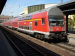 mecklenburg-vorpommern Regionalexpress Stralsund-Elsterwerda am 02.Mai 2009 in Stralsund.