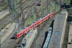 stuttgart-hbf 425 Ausfahrt in Stuttgart Hbf am 17.05.2009