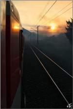 Impression von der Dampflokfahrt von St.Michael i.d.Obersteiermark nach Gmunden.Am Zug ...
