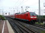 146 006-2 bei der Ausfahrt aus dem Dortmunder Hauptbahnhof am ...