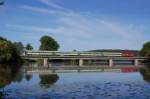 218 485 mit RE 351 von Prag nach N�rnberg am ...