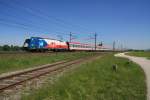 Den IC546 bespannte am 17. Mai die 1216 226 Tschechien . ...