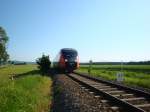 5022 036-5 f�hrt auf der Aspangbahn als R 2756 seinem ...