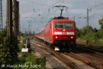 120 131-8 zieht den Sonderzug D 2719 von Berlin Hbf ...