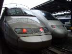TGV Res�u und TGV-POS in Gare d l`Est. 11.05.09  ...