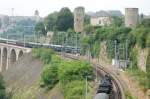 10 Juni 2007 Sonderzug mit Nohab auf dem Viaduc Pulvermuhle, ...