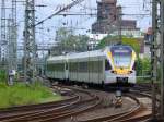 ET 5.14 der Eurobahn bei der Ausfahrt aus dem Dortmunder ...