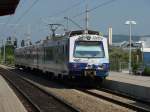 Die 4020 292-1 wurde stark mit Graffiti beschmiert, bevor sie ...