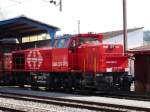 am-843-mak-1700 SBB - Am 843 010-0 im G�terbahnhof von Biel am 21.03.2009