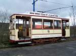 Lille Strasenbahn Ehemaliger Tram 307 aus Lille, der jetzt bei der AMITRAM f�hrt, am 28/03/09.