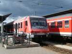 Steuerwagen Bauart Wittenberge Wittenberger Kopf der RB nach Jossa �ber Schweinfurt - Gem�nden am 5.9.2007 in Bamberg