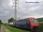 Re 450 045-0 zwischen Buchs D�llikon und Otelfingen Golfpark als ...