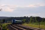 Vogtlandbahn DPN 37987 mit 223 072 am 17.05.2009 bei Zeitlarn